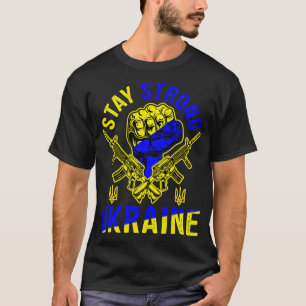 Support Ukraine I Stand With Ukraine Free Ukraine  T-Shirt