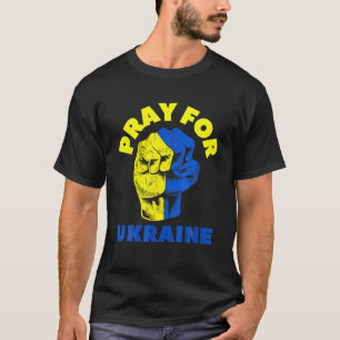 Support Ukraine I Stand' With Ukraine Ukrainian Fl T-Shirt