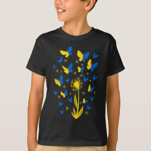 Support Ukraine I Stand With Ukraine Women Butterf T-Shirt