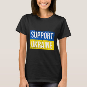 Support Ukraine Patriotic Ukrainian Flag For Men A T-Shirt