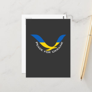 Support Ukraine Peace  Postcard