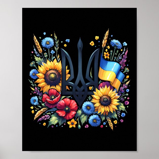 Support Ukraine  Poster (Front)