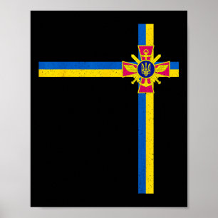 Support Ukraine President Zelensky Saying Ukrainia Poster