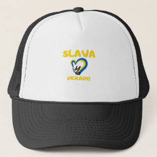 Support Ukraine Slava Ukraini Glory for Ukraine Trucker Hat