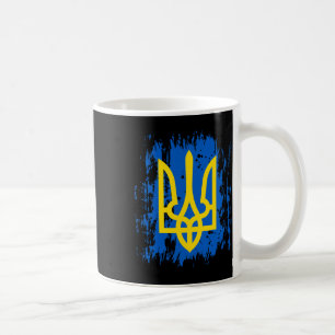 Support Ukraine Stand With Ukraine Ukrainian Flag Coffee Mug