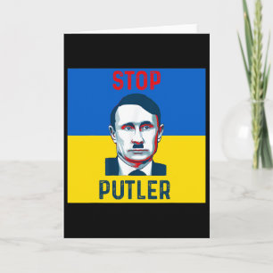 Support Ukraine Stop Putler Card