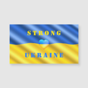 Support Ukraine - Strong - Flag - Freedom - Peace 