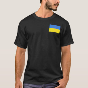 Support Ukraine T-Shirt Ukrainian Flag