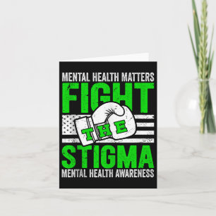 Support Warrior Mental Health Awareness Fight The Card