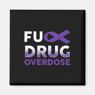 Support Warrior Survivor Gifts- Drug Overdose Awar Magnet