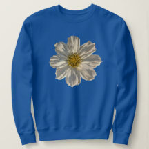 Support Women in STEM Sweatshirt - White Flower