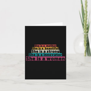 Support Womens Rights Card
