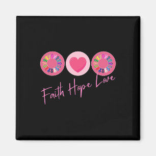 Support World Cancer Day Positive Cancer Awareness Magnet