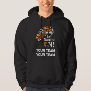 Support Your Football Team Tiger Power Game On Hoodie