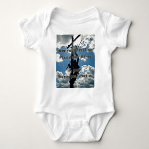 Support your Lineman Baby Bodysuit