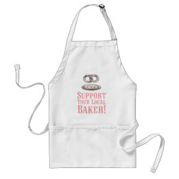 Support Your Local Baker Apron