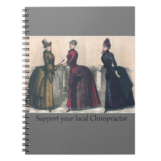 Support your local Chiropractor Notebook (Front)