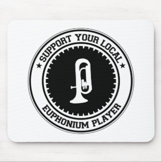 Support Your Local Euphonium Player Mouse Mat