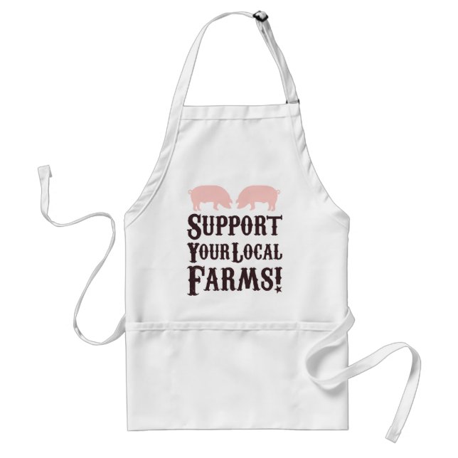 Support Your Local Farms! Apron (Front)