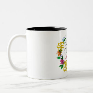 support your local girl gang! Two-Tone coffee mug