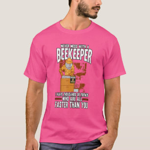 Support Your Local Honey Bee Beekeeper Beekeeping T-Shirt