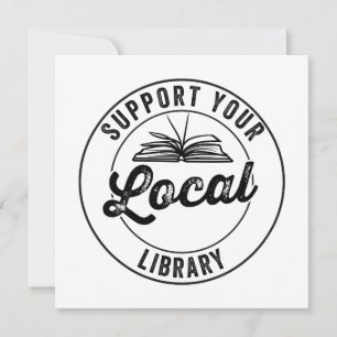 Support Your Local Library Magnet