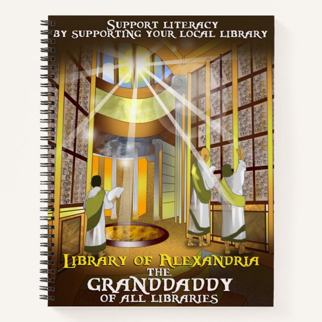 Support Your Local Library Notebook (Front)