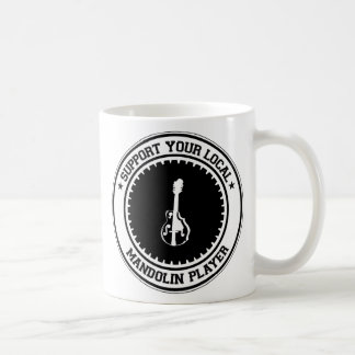 Support Your Local Mandolin Player Coffee Mug