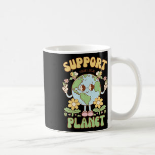 Support Your Local Planet Men Women Kids Bee Earth Coffee Mug