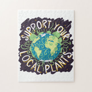 Support Your Local Plants Jigsaw Puzzle