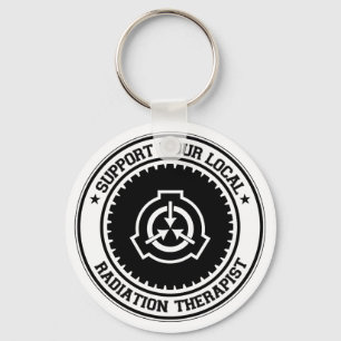 Support Your Local Radiation Therapist Key Ring