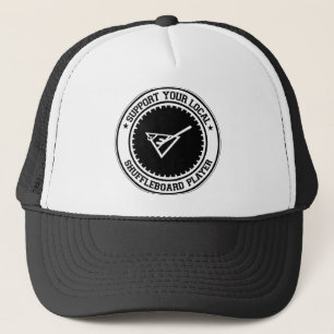 Support Your Local Shuffleboard Player Trucker Hat