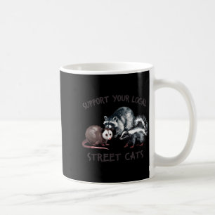 Support Your Local Wildlife Street Cats Coffee Mug