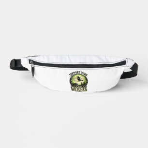 Support Your Local Witches Vintage Halloween Desig Bum Bags
