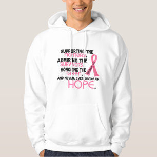 Supporting Admiring Honouring 3.2 Breast Cancer Hoodie