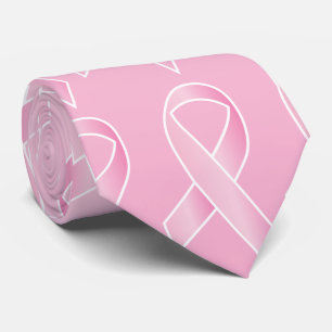 Supporting Breast Cancer Awareness Tie