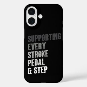 Supporting Every Stroke Pedal & Step - Multisport  iPhone 16 Case