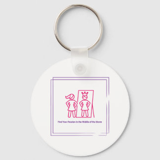 Supporting Girls with Mental Health Disabilities Key Ring