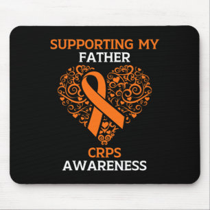 Supporting My Father RSD CRPS Awareness Month Oran Mouse Mat