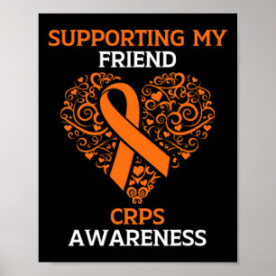 Supporting My Friend RSD CRPS Awareness Month Oran Poster