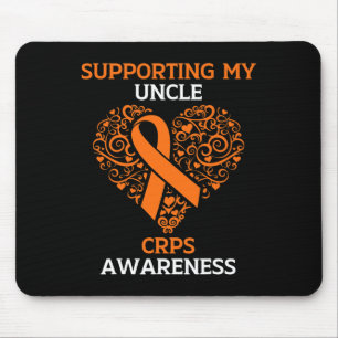 Supporting My Uncle RSD CRPS Awareness Month Orang Mouse Mat
