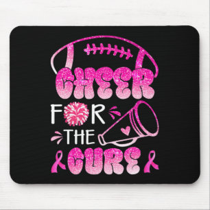 Supportive Family Breast Cancer Awareness Cheer fo Mouse Mat