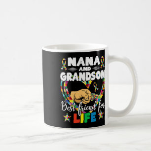Supportive Women Autism Awareness Nana And Grandso Coffee Mug