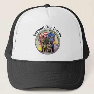Supports Our Troops Trucker Hat