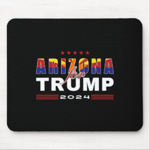 Supports Trump In 2024 Presidential Election Maga  Mouse Mat