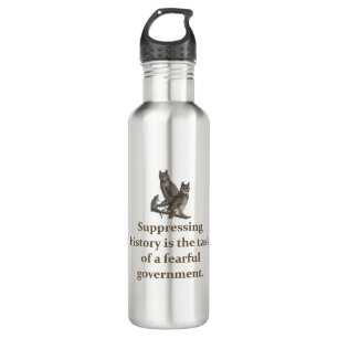 Suppressing History Is The Task - Education Quote  710 Ml Water Bottle