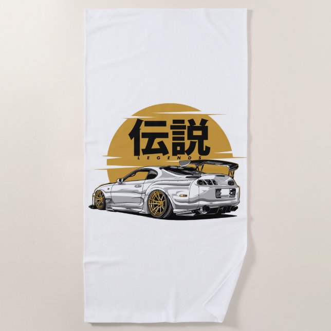 SUPRA DRIFT LEGEND BEACH TOWEL (Front)