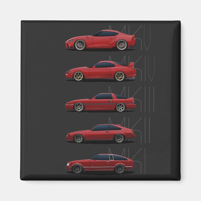 Supra Generations Magnet (Front)