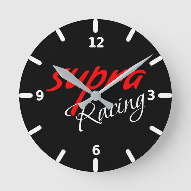 Supra Racing Holowatch Round Clock (Front)