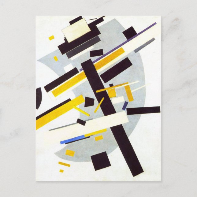 Suprematism by Kazimir Malevich Postcard (Front)